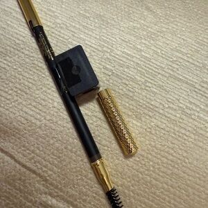 Christian Louboutin Gold and Black Brow Pencil
